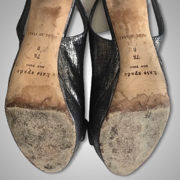 {Kate Spade} - Sling-back Heels - Picture 5 of 5